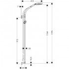 Душевая программа Hansgrohe Raindance Rainbow 27876000