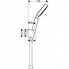 Душевая программа Hansgrohe Raindance S100 AIR 1jet 27581000