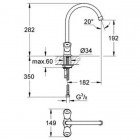 Смеситель для мойки Grohe Costa S 31819001