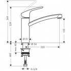 Смеситель для мойки Hansgrohe Focus E2 31806800