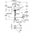 Смеситель для умывальника Grohe Essence 32628000
