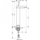 Смеситель для умывальника Hansgrohe Axor Starck X 10080000