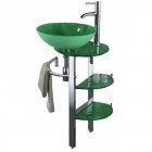 Стеклянная раковина Frap F159-46-36