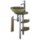 Стеклянная раковина Frap F159-47-37