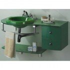 Стеклянная раковина Frap F112-23