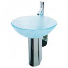 Стеклянная раковина Frap F115-3