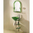 Стеклянная раковина Ledeme L163-52-32