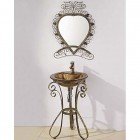 Стеклянная раковина Ledeme L233-59