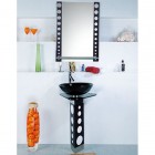 Стеклянная раковина Ledeme L128-21-13