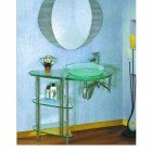 Стеклянная раковина Ledem L106