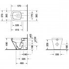 Унитаз приставной Duravit DuraStyle 2150090000