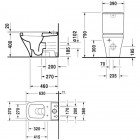 Унитаз-компакт Duravit DuraStyle 2155090000