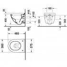Унитаз Duravit Starck 3 2227090000 подвесной