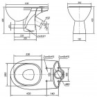 Унитаз Ifo Arret RS033611000
