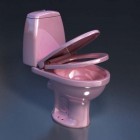 Цветной унитаз Arcus 1215 pink