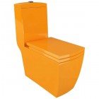 Цветной унитаз Arcus 050 orange моноблок