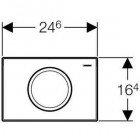 Кнопка Geberit Delta 11 115.120.11.1