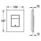 Кнопка Grohe Skate Cosmopolitan 38732000