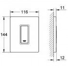 Кнопка Grohe Skate Cosmopolitan 38784000