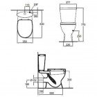 Унитаз Ideal Standard Oceane Junior W904401