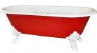 Чугунная ванна ELEGANSA FLAMME WHITE 175Х80