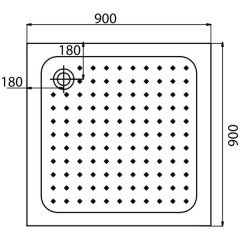 Душевой уголок Edelform Nobile EF-6031T