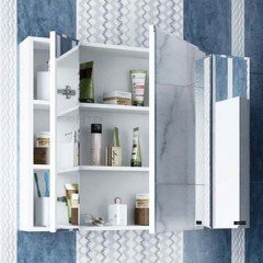 Зеркало-шкаф СаНта Стандарт 100 свет 113013