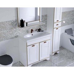 Комплект мебели СаНта Мадрид 80 золотая патина