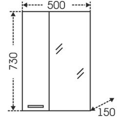 Комплект мебели СаНта Родос 50