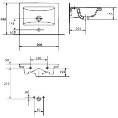 Комплект мебели СаНта Родос 50