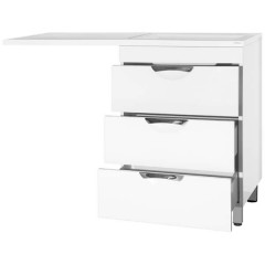 Тумба с раковиной Style Line Жасмин 60 3 ящика (Cosmos 1200 R)