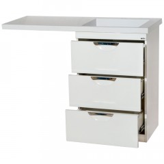 Тумба с раковиной Misty Куба 120 3 ящика R