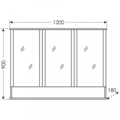 Комплект мебели СаНта Верона 120
