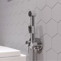 58746 3 212000000 option смеситель монтируемый в стену с гиг душем