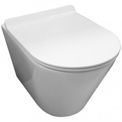 Инсталляция Geberit Duofix 458.128.21.1 + унитаз Fubini FB004 безободковый с сиденьем