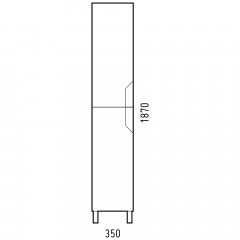 Пенал Corozo Юта 35 SD-00000911