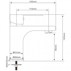 Смеситель для раковины Olive'S Canta CN18100