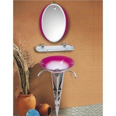 Стеклянная раковина Ledeme L124-9