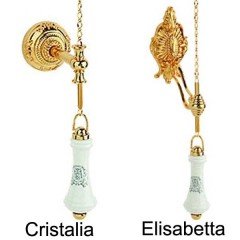 Унитаз Migliore Gianeta DO декор с высоким бачком